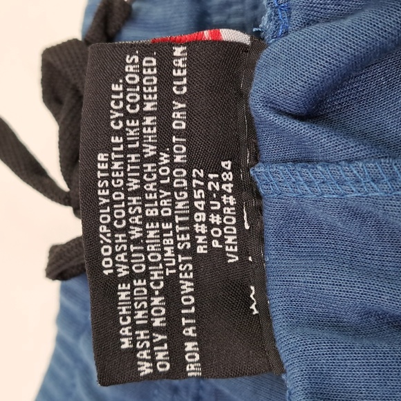 FourCast Pull-On Jogger Shorts Men's Size XL Heathered Blue - Picture 7 of 9